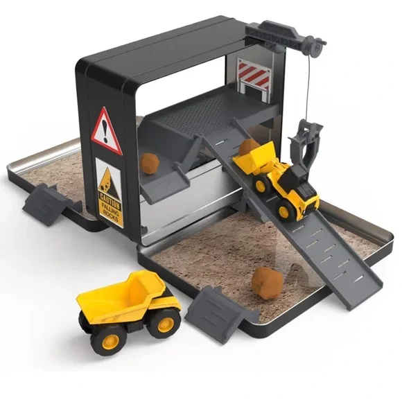 CAT Little Machines Store-N-Go Playset - Yellow and Black - Picture 3 of 5